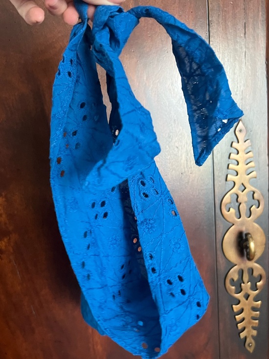 NWT Free People Claro Eyelet Hair Scarf main image 6